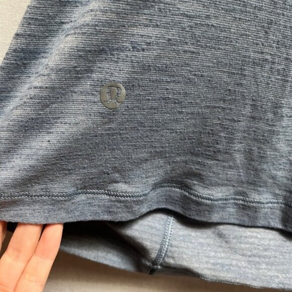 Lululemon Athletica Run For Gold Tank with built in sports bra Sz 10 - Picture 6 of 9